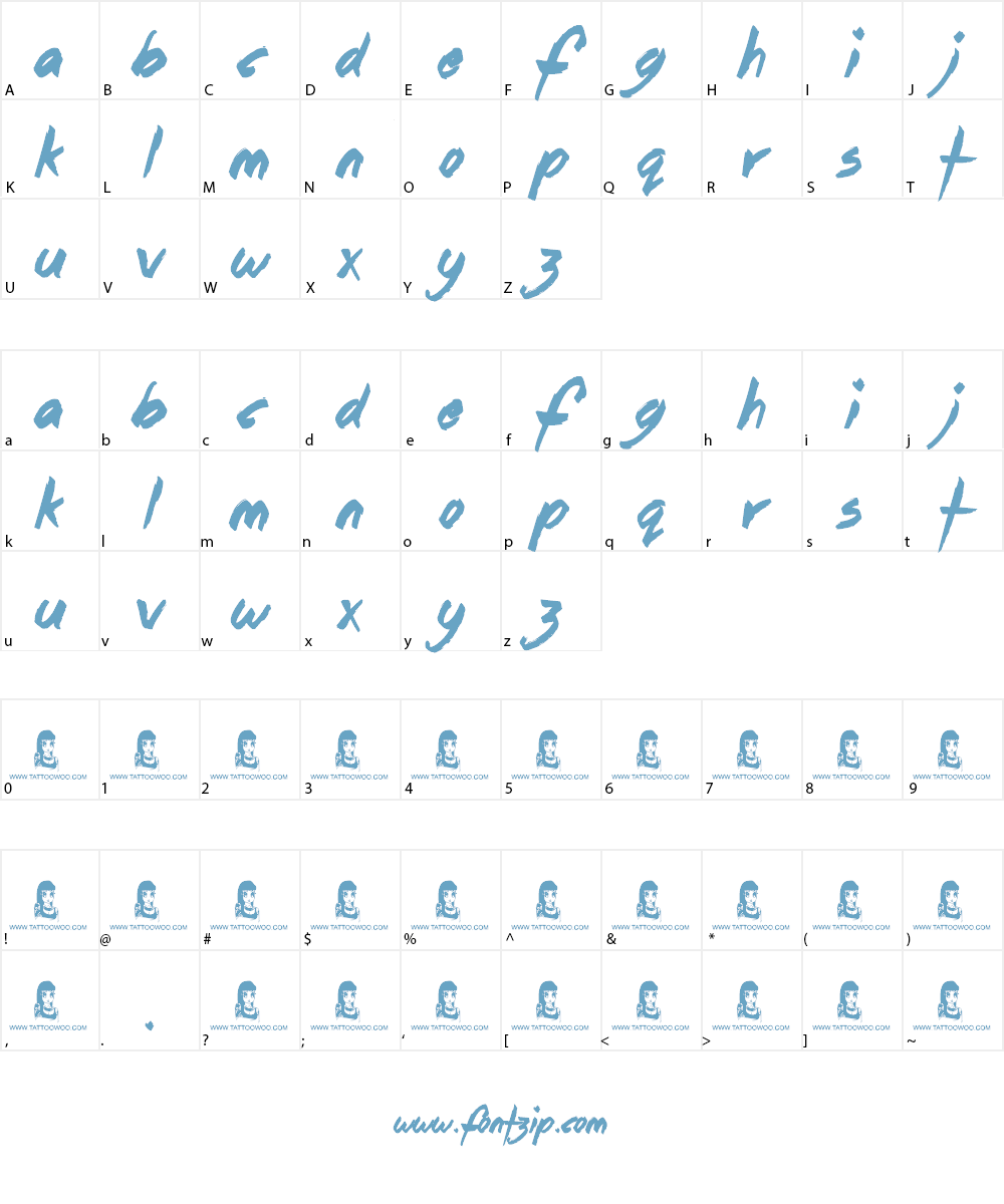 Christians United Font Character
